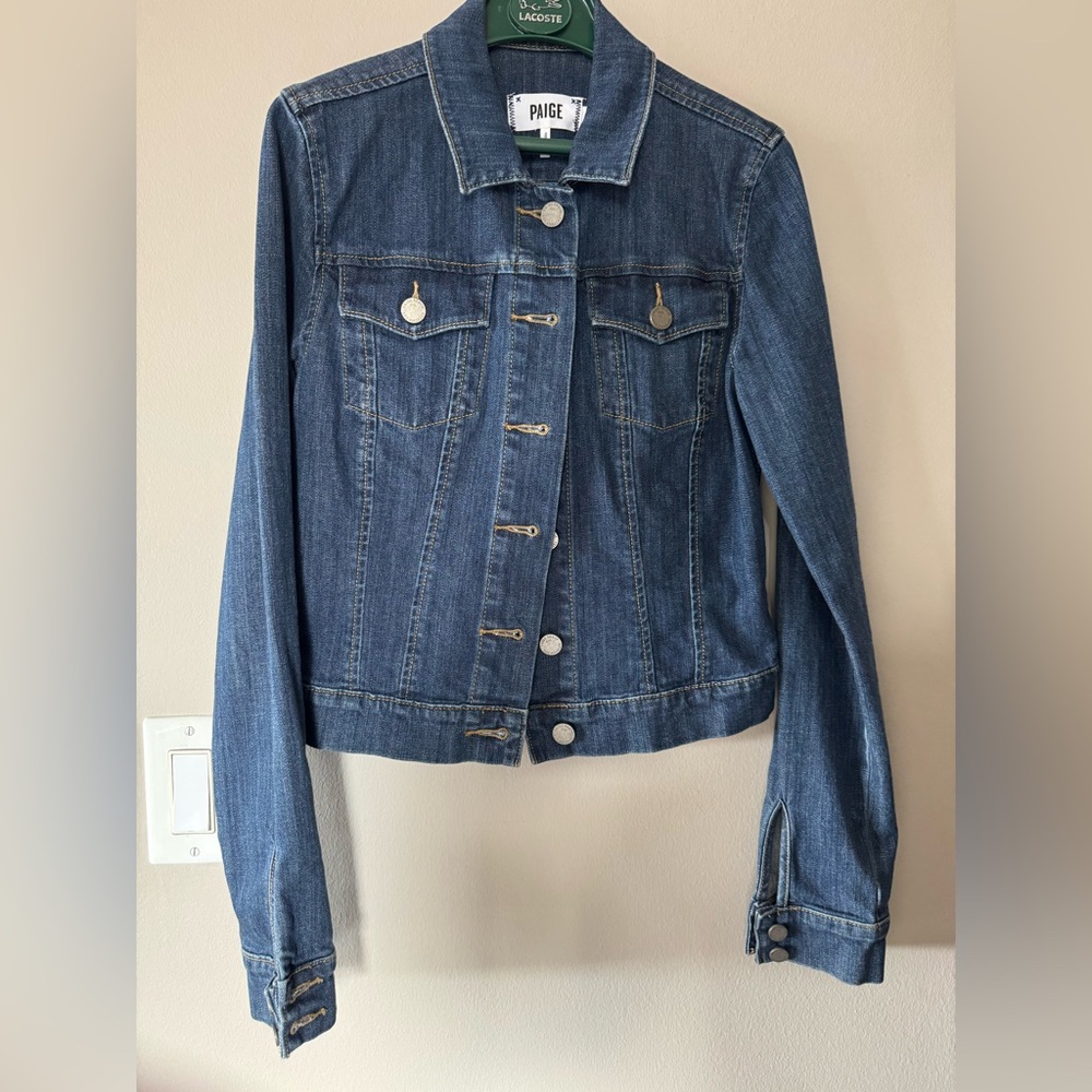 Paige Denim Jacket Size XS